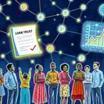Apply for peer-to-peer lending with transparency