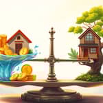 Balance between liquid and illiquid assets