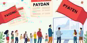 Monitor the use of payday loans as risk markers