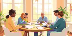 Include family members in regular review discussions