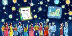 Apply for peer-to-peer lending with transparency