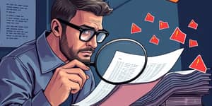 Review court judgments and public records for red flags