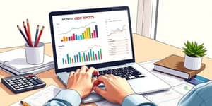 Track changes in credit utilization month over month