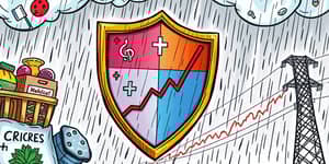 Defensive sectors outperform during market corrections