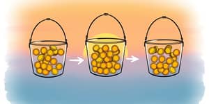 Use buckets for planned future withdrawals