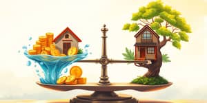 Balance between liquid and illiquid assets