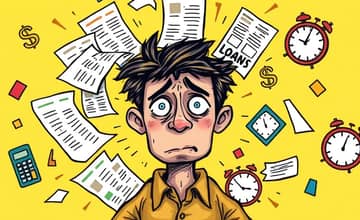 Analyze loan stacking as a sign of risk escalation