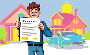 Apply for pre-approval before shopping for big-ticket items
