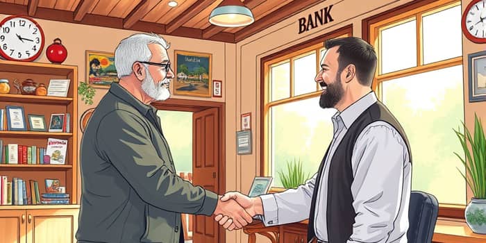 Build relationships with local banks for better terms