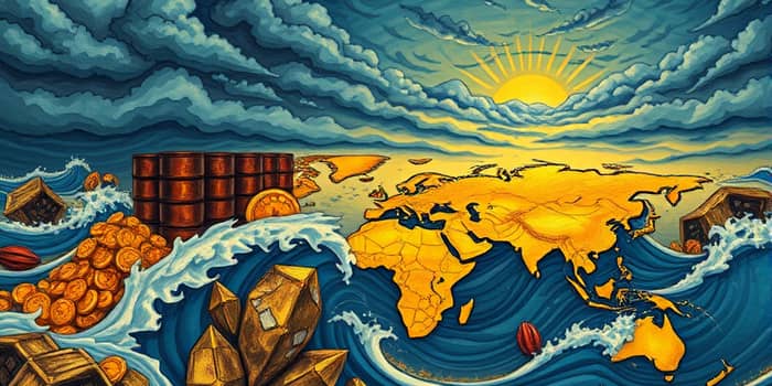Commodities rally on geopolitical instability