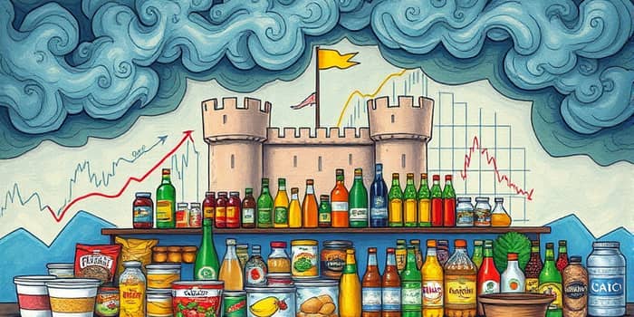 Consumer staples outperform in risk-off environments