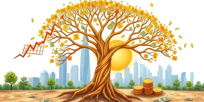 Combine growth and income assets for steady progress