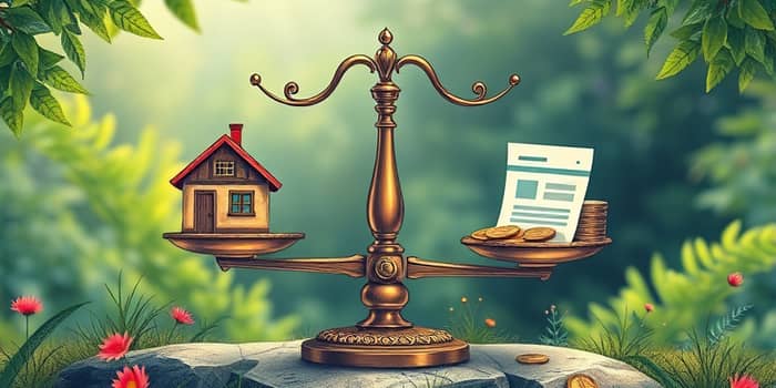Stack up secured and unsecured loans for risk balance
