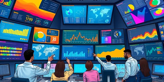 Use visual dashboards to monitor at a glance