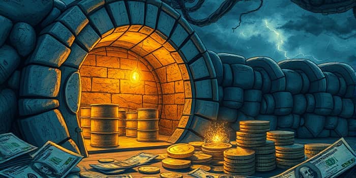 Keep strategic reserves for market downturns