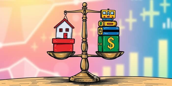 Stack secured and unsecured loans to manage risk