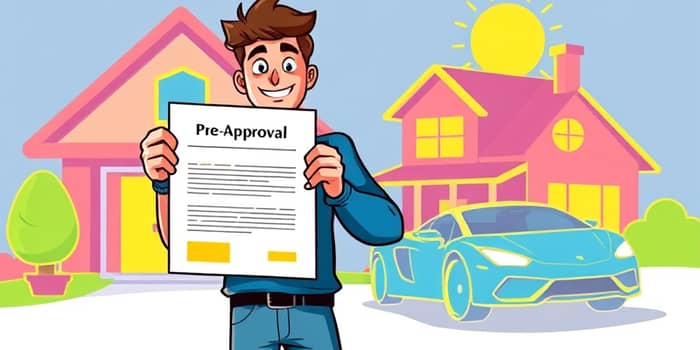 Apply for pre-approval before shopping for big-ticket items