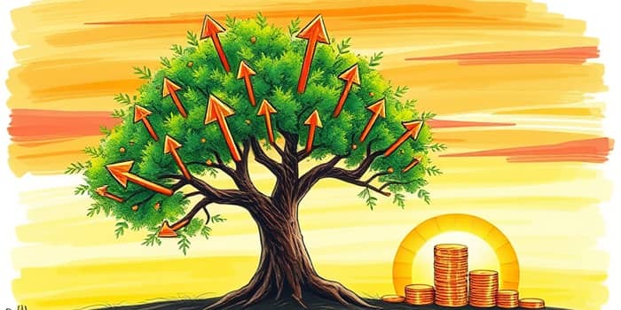 Blend growth and income assets for stability