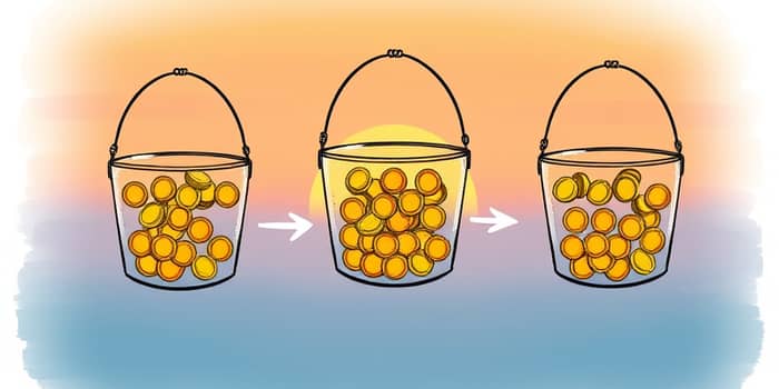Use buckets for planned future withdrawals